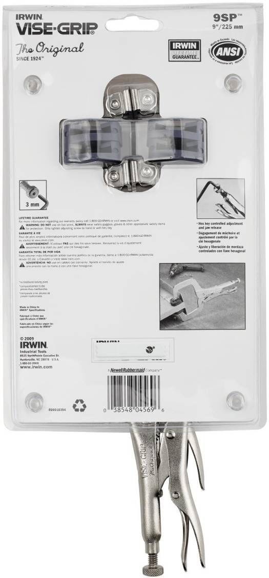 Irwin 45619 VISE-GRIP Original 2-Piece Locking Pliers Set