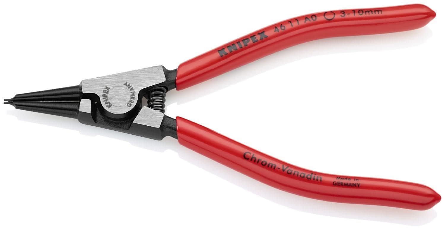 Knipex 46 11 A0 External Snap Ring Pliers-Forged Tips