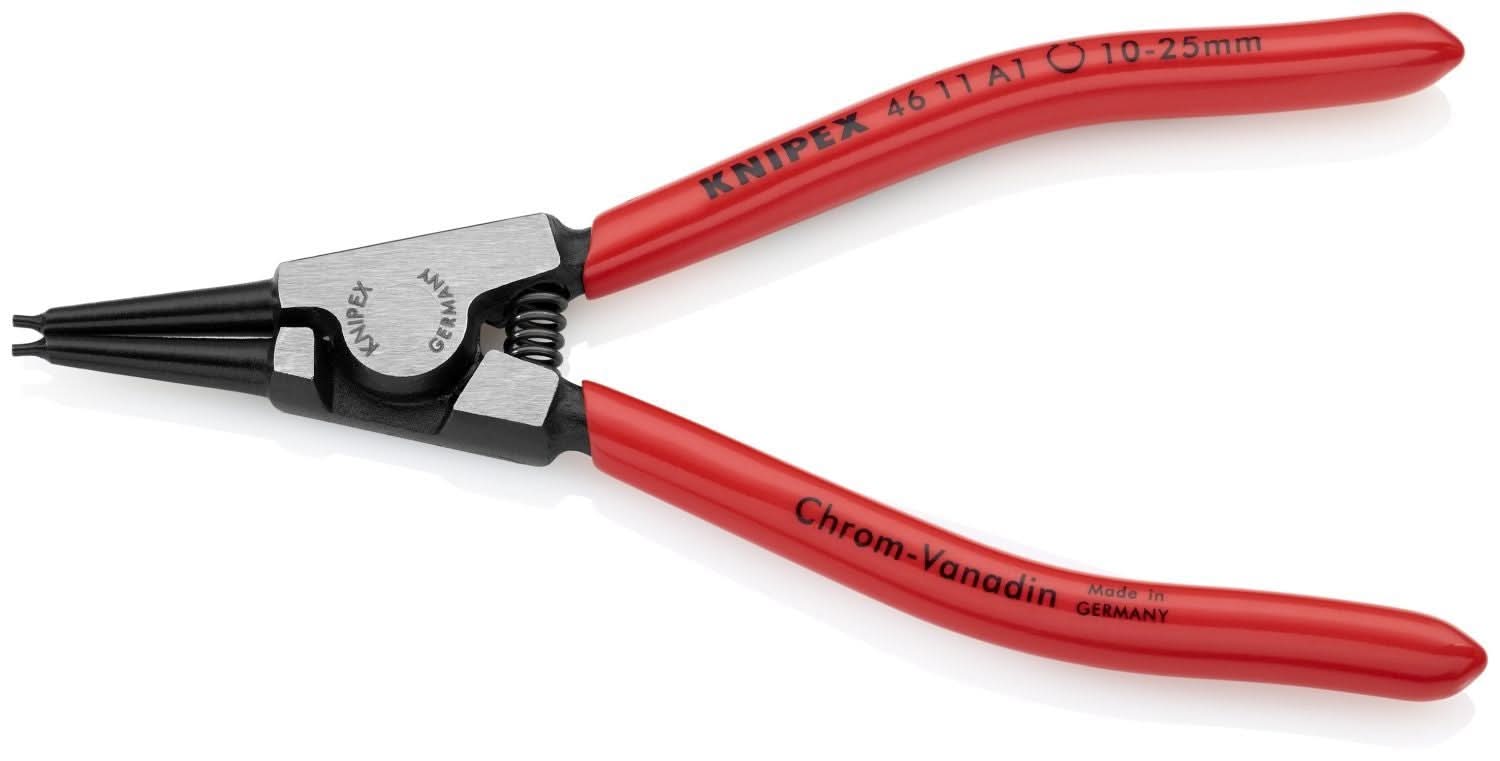 Knipex 46 11 A1 External Snap Ring Pliers-Forged Tips