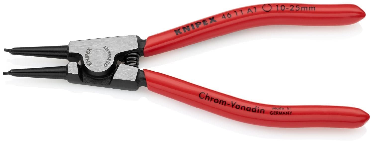 Knipex 46 11 A1 External Snap Ring Pliers-Forged Tips