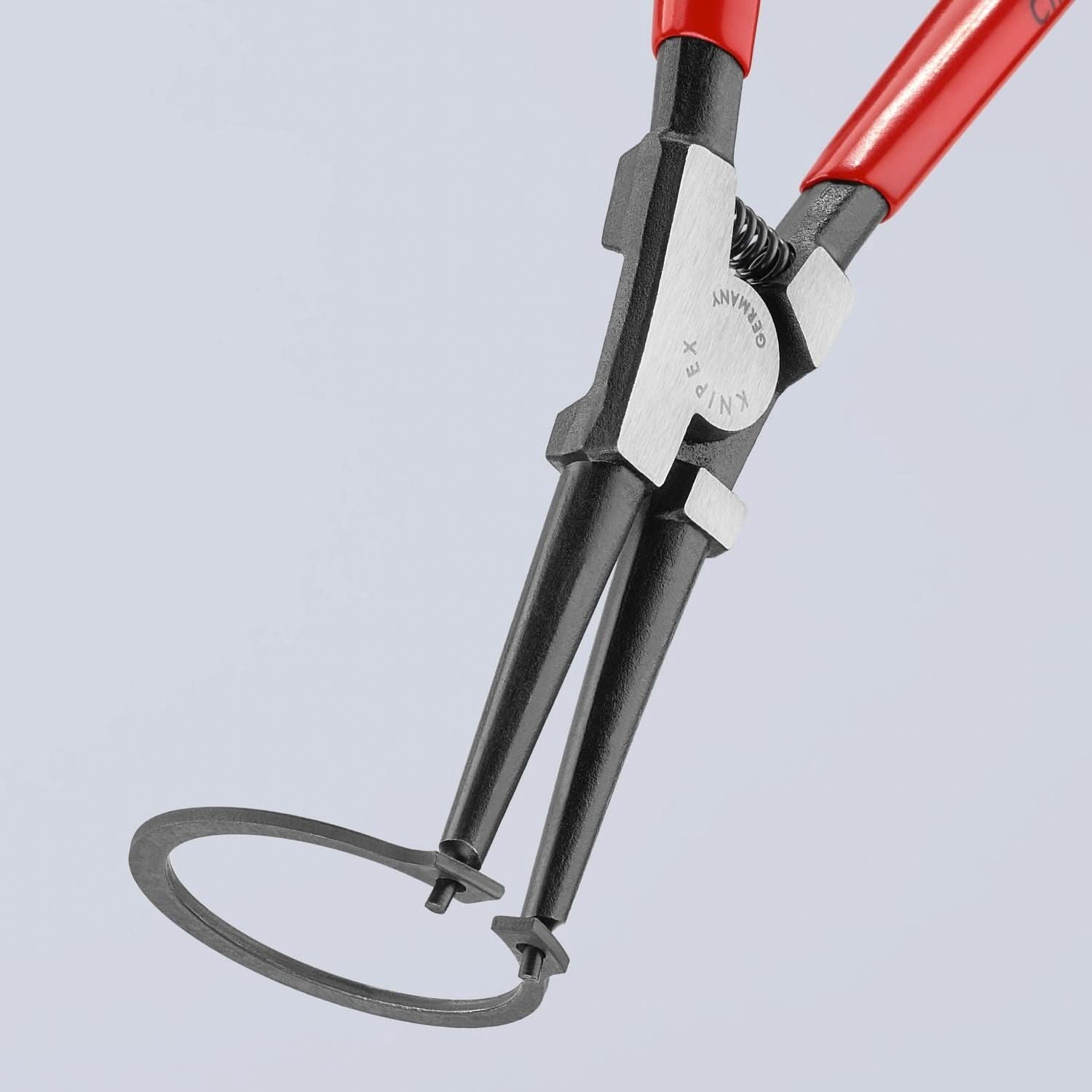 Knipex 46 11 A3 External Snap Ring Pliers-Forged Tips