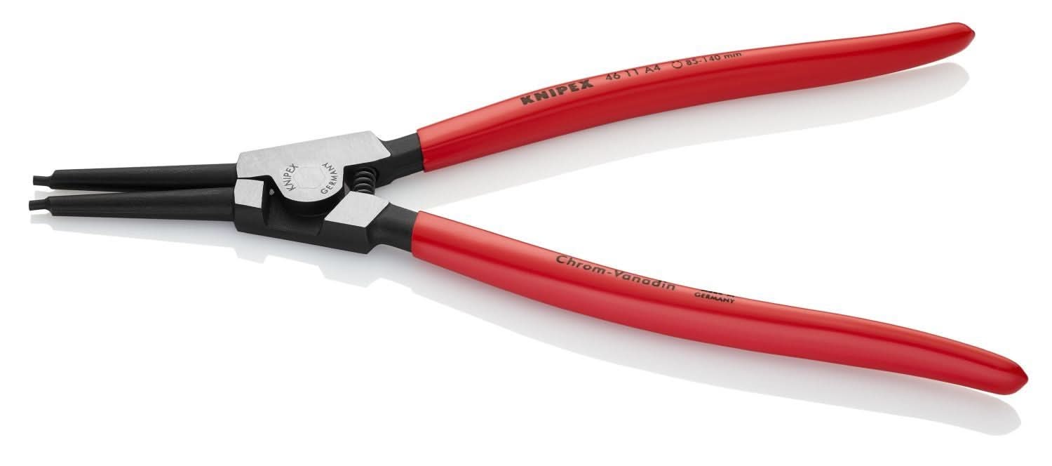 Knipex 46 11 A4 External Snap Ring Pliers-Forged Tips
