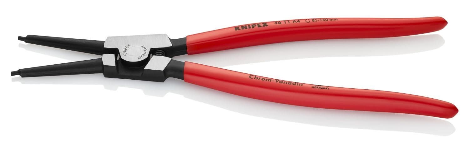 Knipex 46 11 A4 External Snap Ring Pliers-Forged Tips