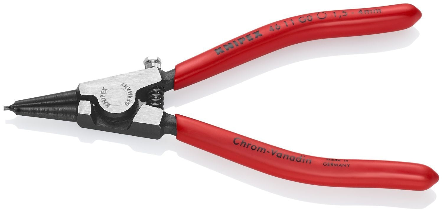 Knipex 46 11 G0 Circlip Pliers for Grip Rings-Adjustable Screw