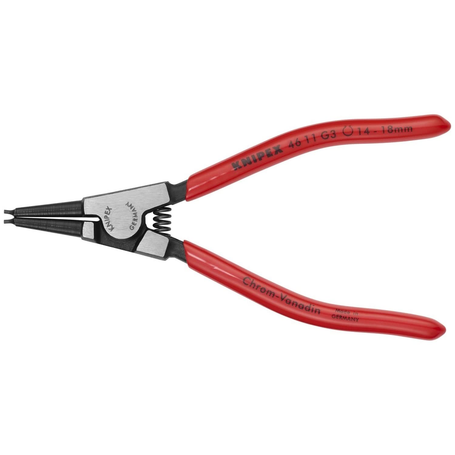 Knipex 46 11 G3 Circlip Pliers for Grip Rings