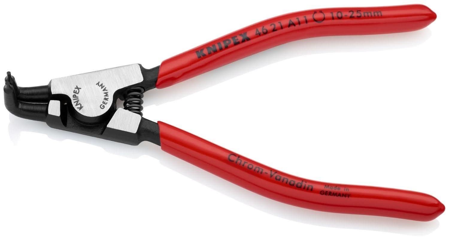 Knipex 46 21 A11 External 90&deg; Angled Snap Ring Pliers-Forged Tips