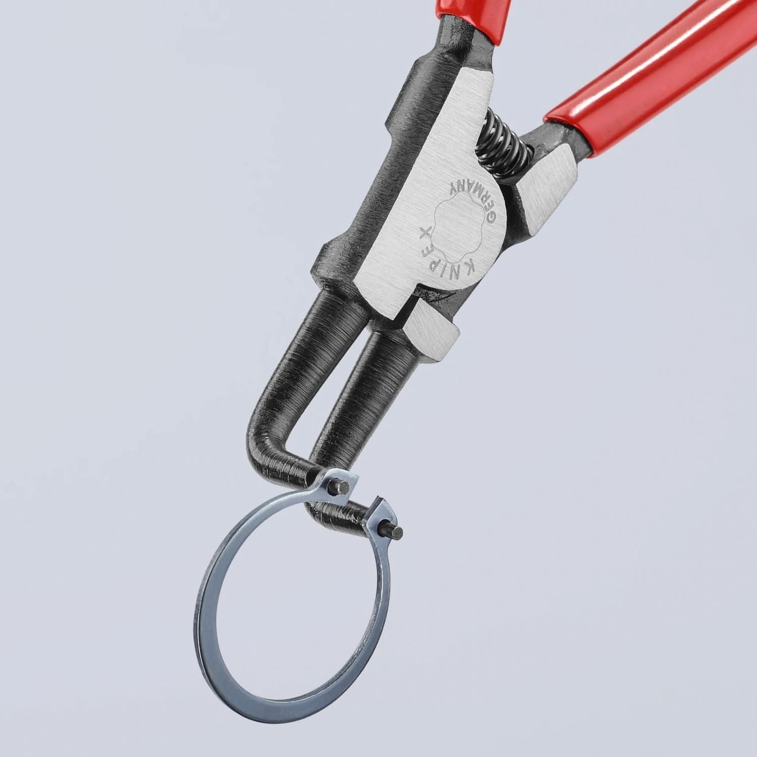 Knipex 46 21 A21 External 90&deg; Angled Snap Ring Pliers-Forged Tips