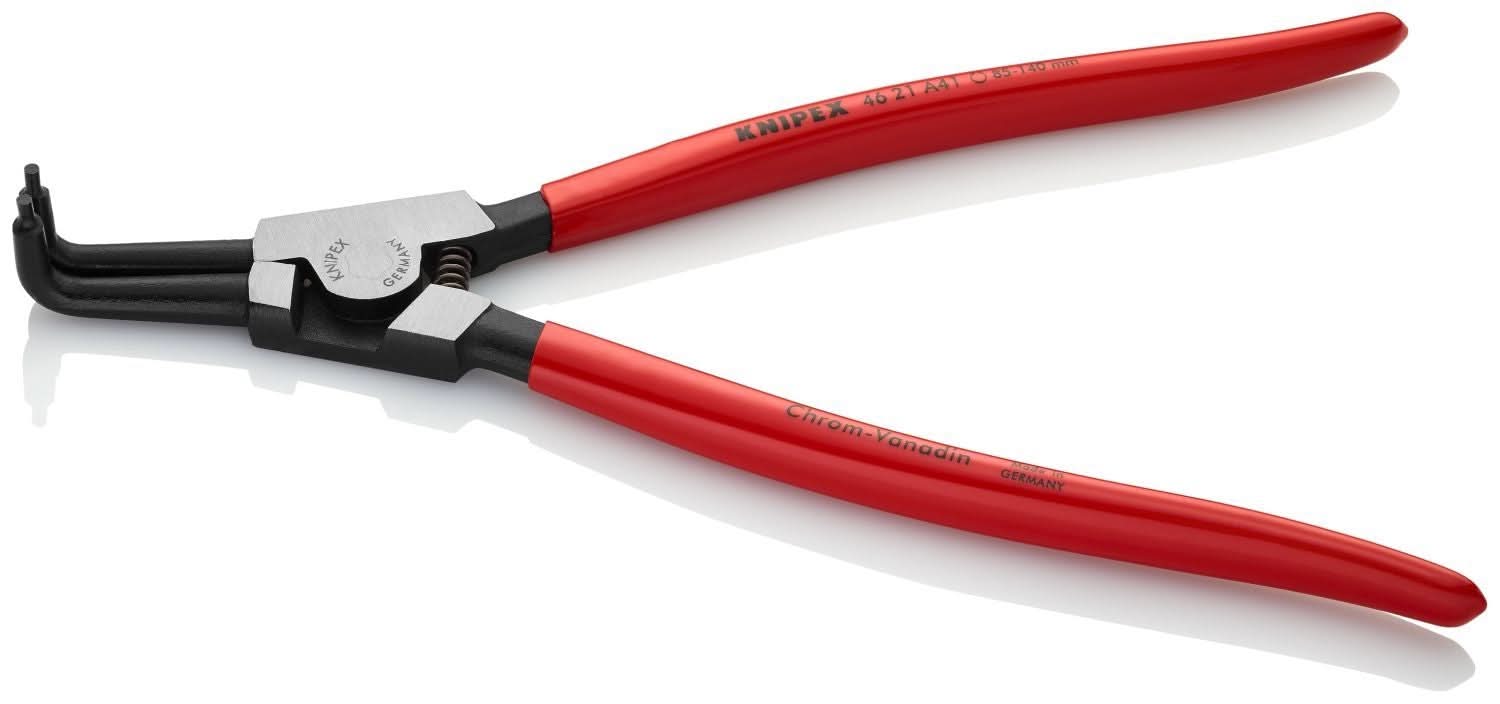 Knipex 46 21 A41 External 90&deg; Angled Snap Ring Pliers-Forged Tips