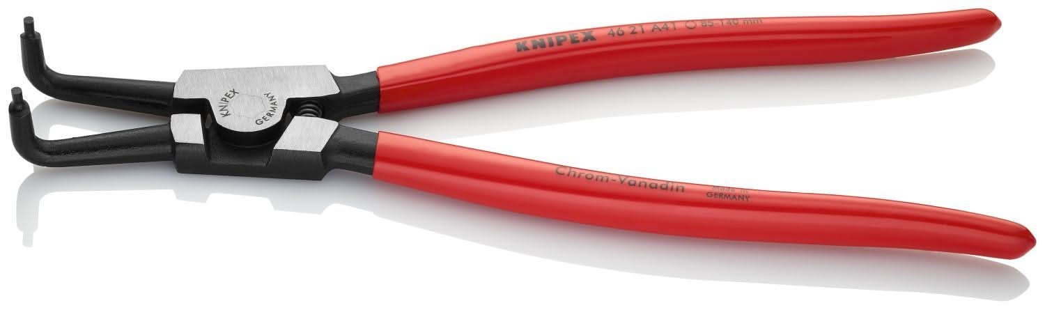 Knipex 46 21 A41 External 90&deg; Angled Snap Ring Pliers-Forged Tips