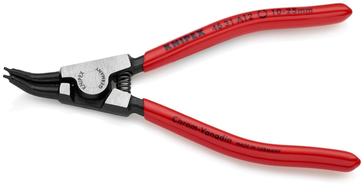 Knipex 46 31 A12 External 45&deg; Angled Snap Ring Pliers-Forged Tips