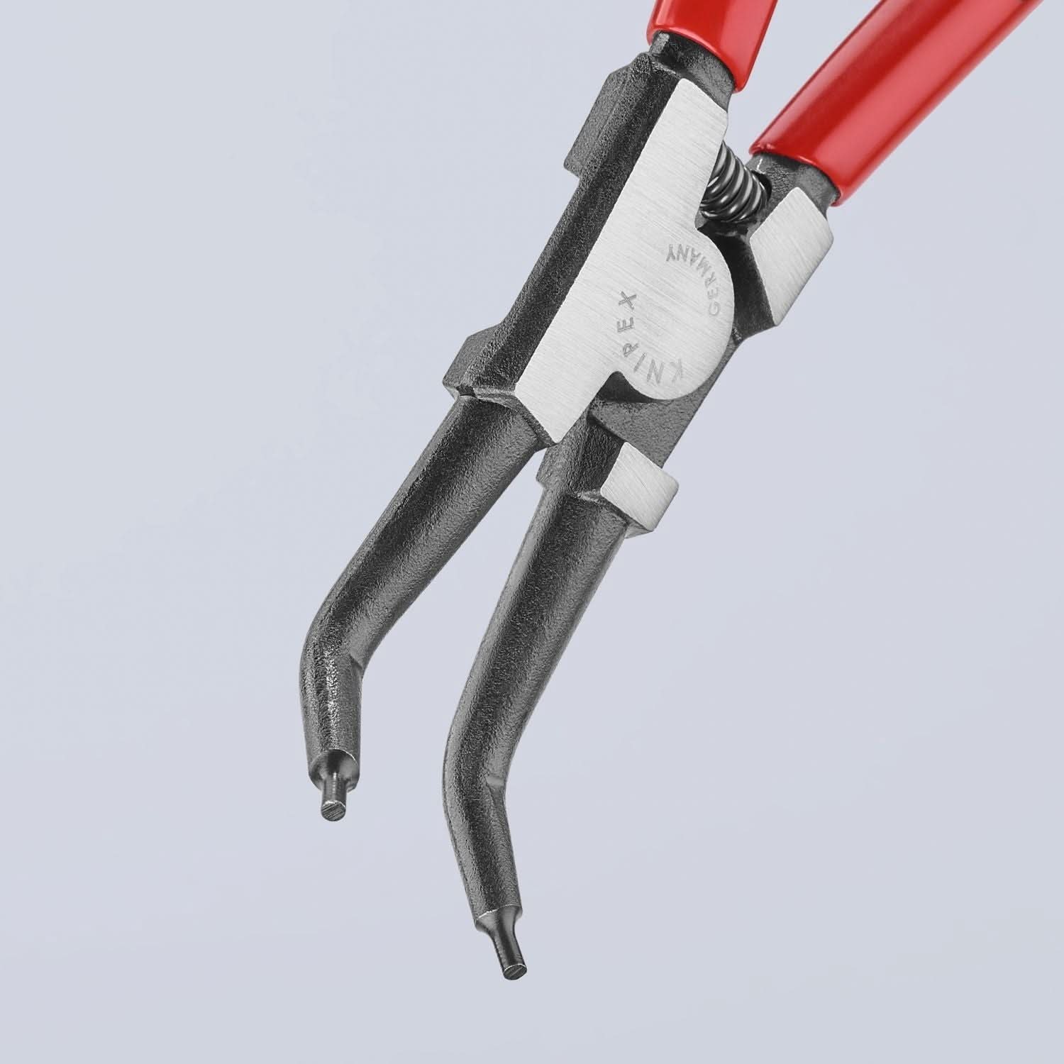 Knipex 46 31 A32 External 45&deg; Angled Snap Ring Pliers-Forged Tips