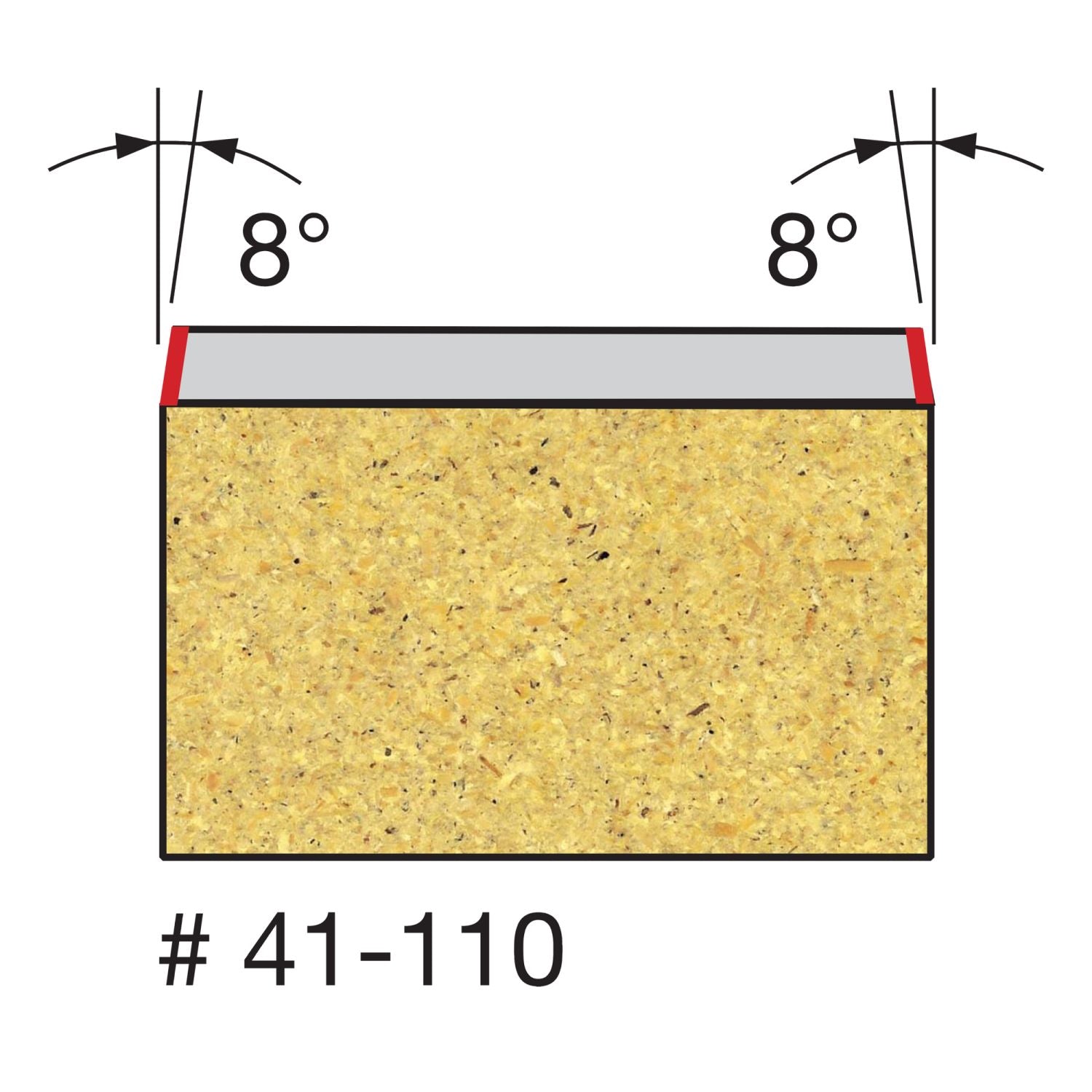 Freud 47-110 9/16 in. (Dia.) Bevel Trim Bit
