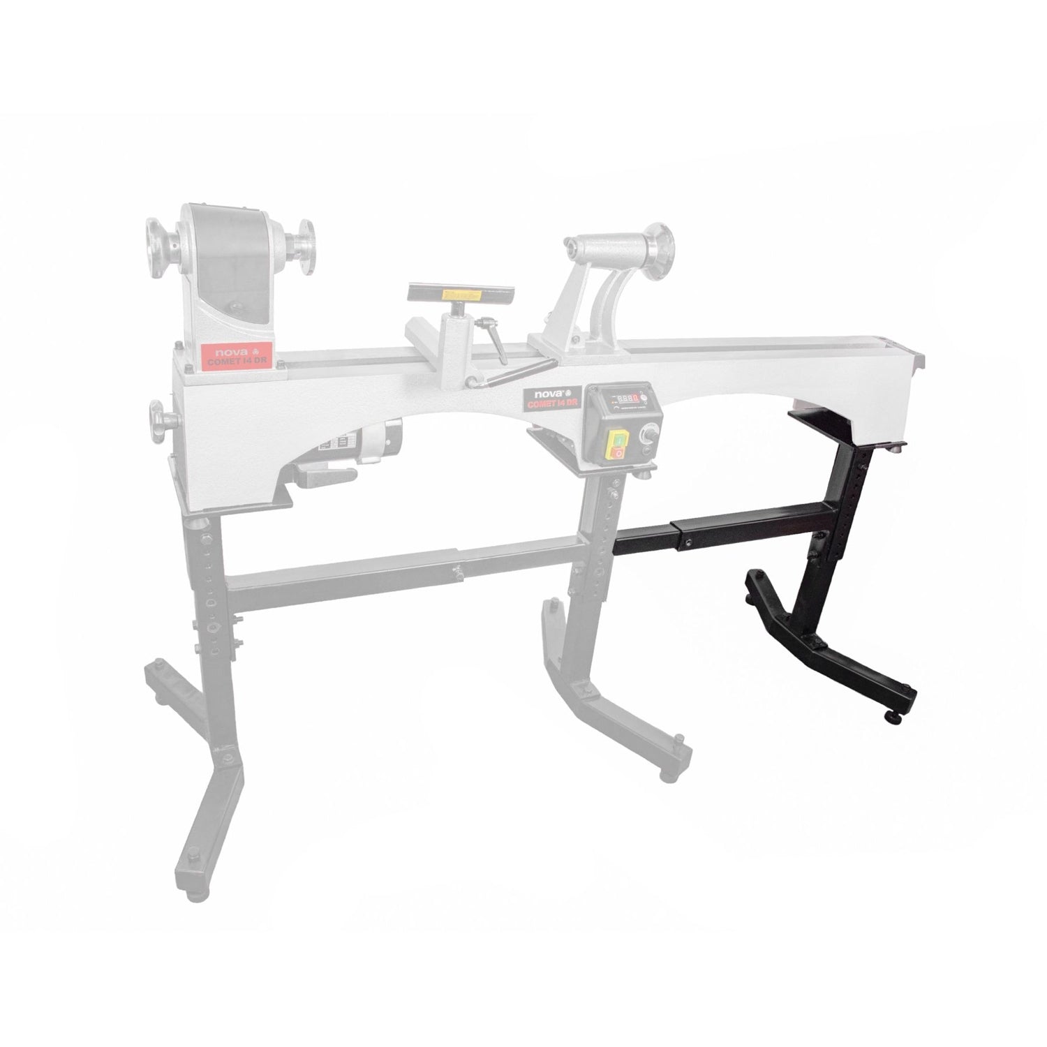 Teknatool 47051 NOVA LATHE STAND EXTENSION FOR 47050 STAND