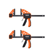 Klein Speed-Klamp 6-in. 150-lb. quick clamp, 2-pack (47550)