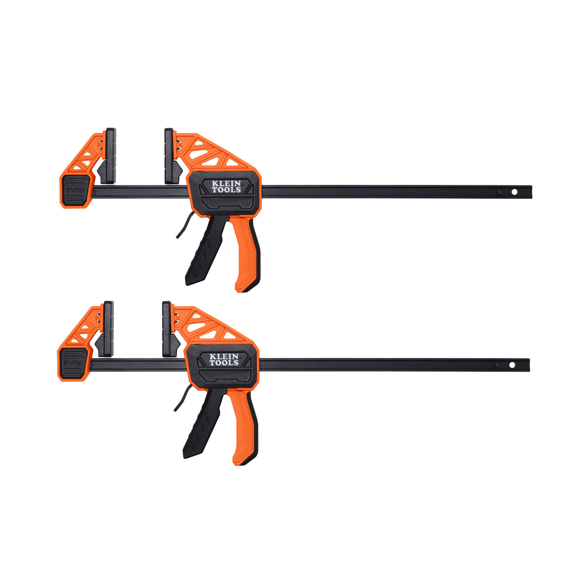 Klein Speed-Klamp 12-in. 150-lb. quick clamp, 2-pack (47551)