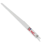 Milwaukee 48-00-5016 9" 6 TPI Fleam Ground SAWZALL Recip Blades (5 Pk)