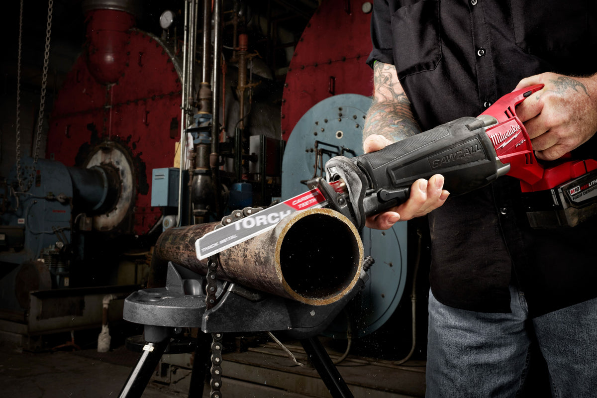 Milwaukee 48-00-5301 TORCH with Carbide Teeth Recip Saw Blade 7-TPI 6