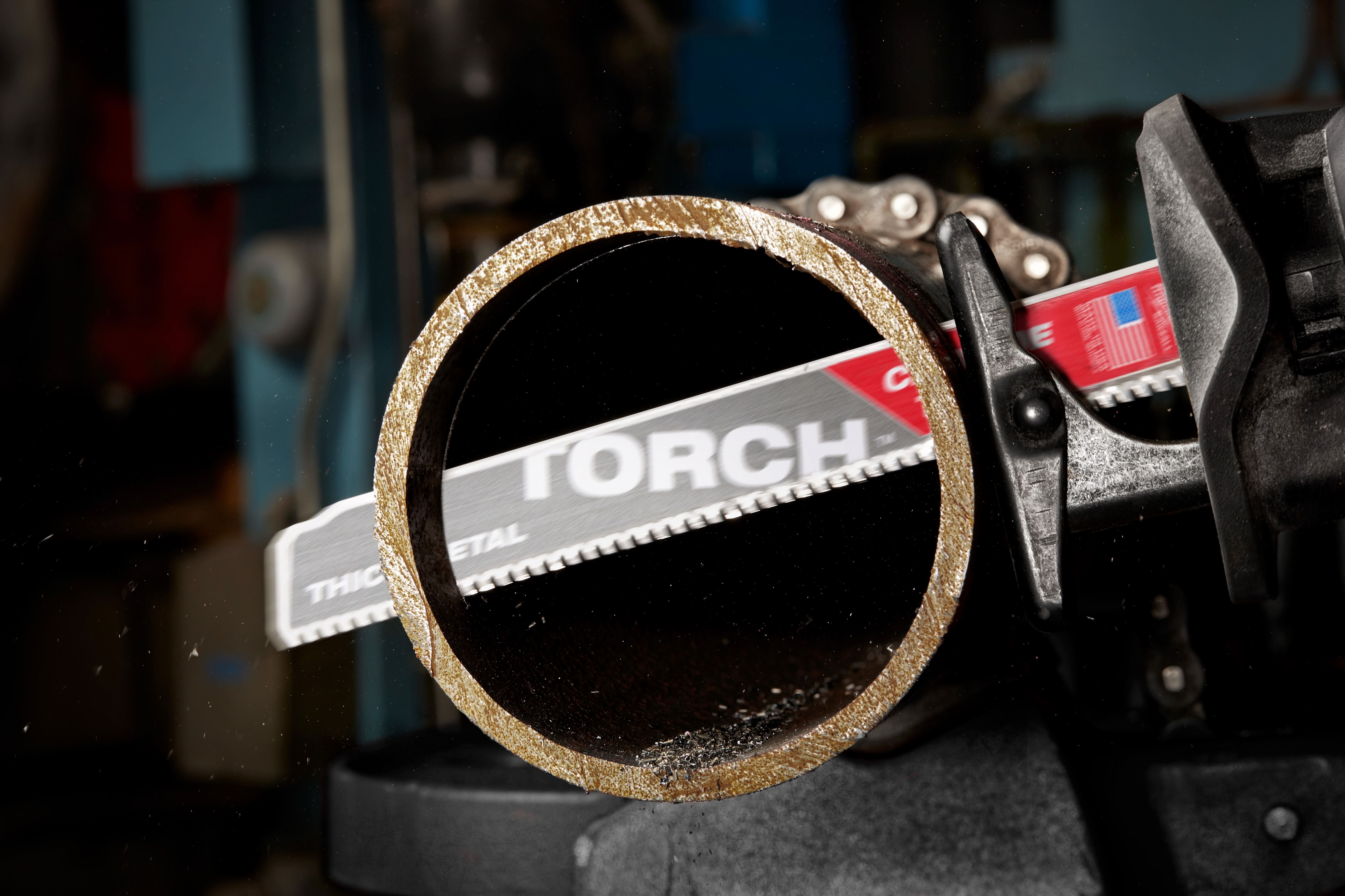 Milwaukee 48-00-5301 TORCH with Carbide Teeth Recip Saw Blade 7-TPI 6" 3-Pack