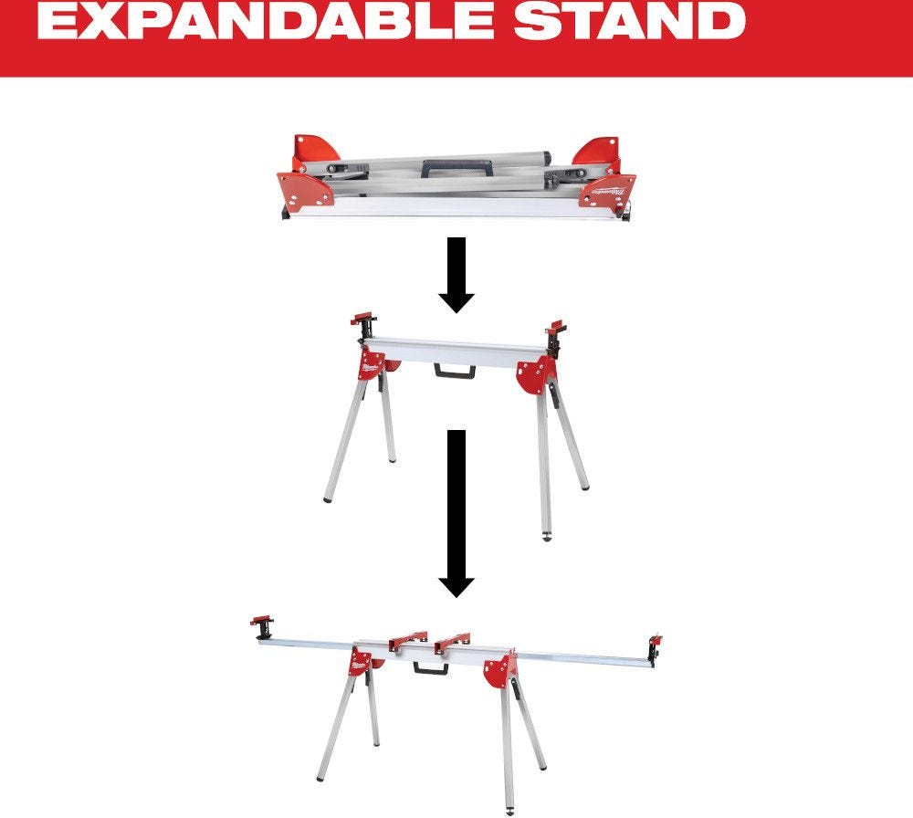 Milwaukee 48-08-0551 Folding Miter Saw Stand