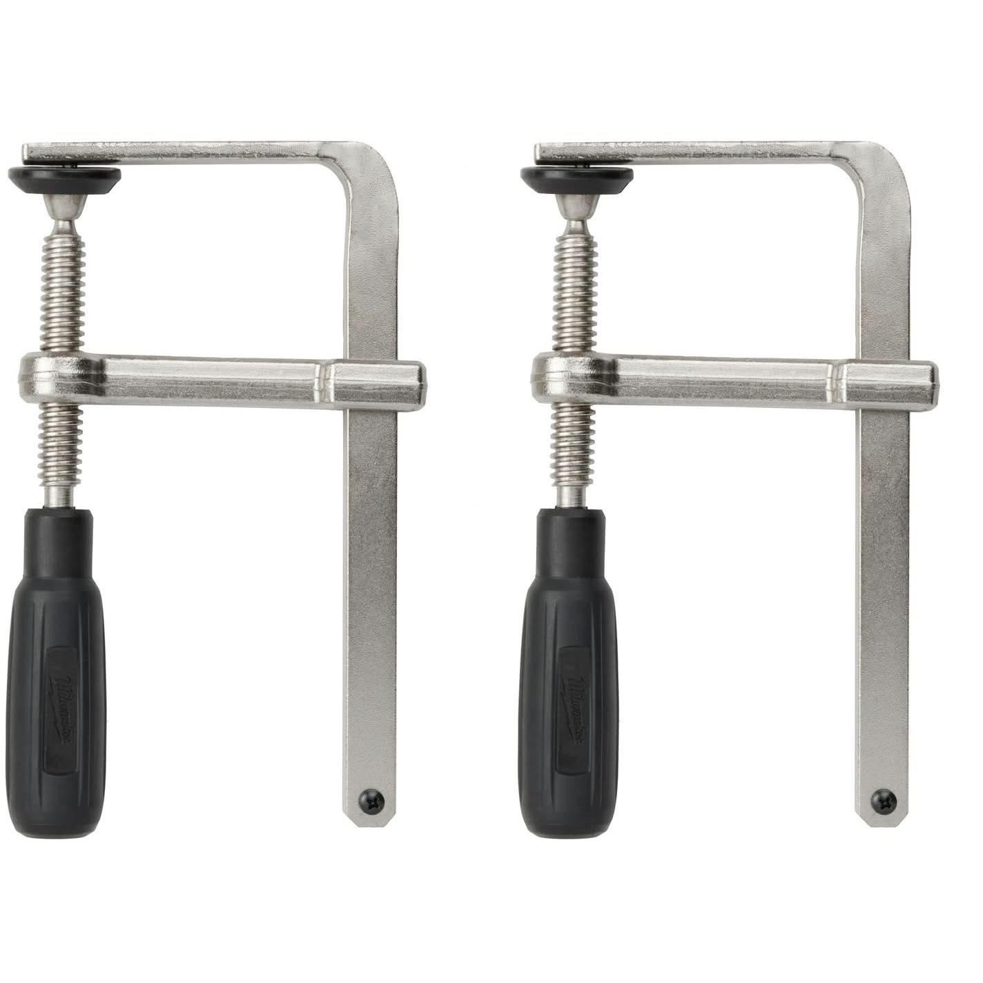 Milwaukee 48-08-0573 Track Saw Guide Rail Clamps, 2-Pack
