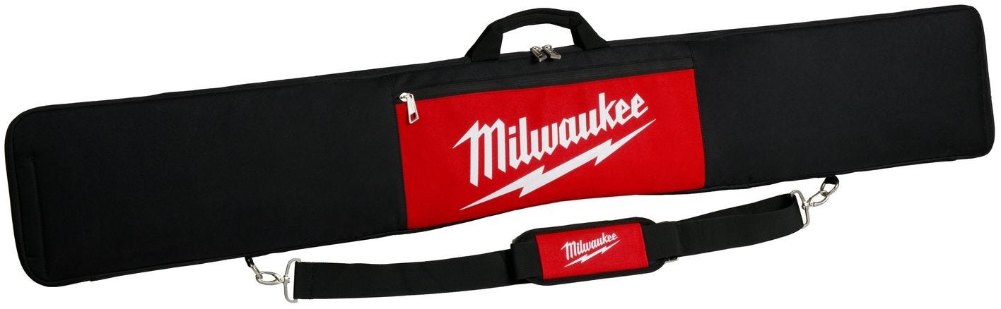 Milwaukee M18 FUEL Cordless 6-1/2" Plunge Track Saw 6.0Ah Professional Kit w/ 110-in. Guide Rail Kit Bundle