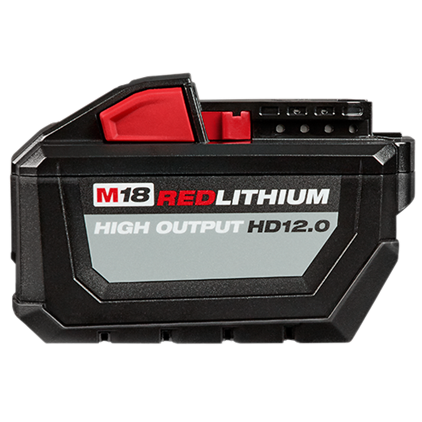Milwaukee 48-59-1200P M18 REDLITHIUM HIGH OUTPUT 12Ah + 6Ah Starter Kit