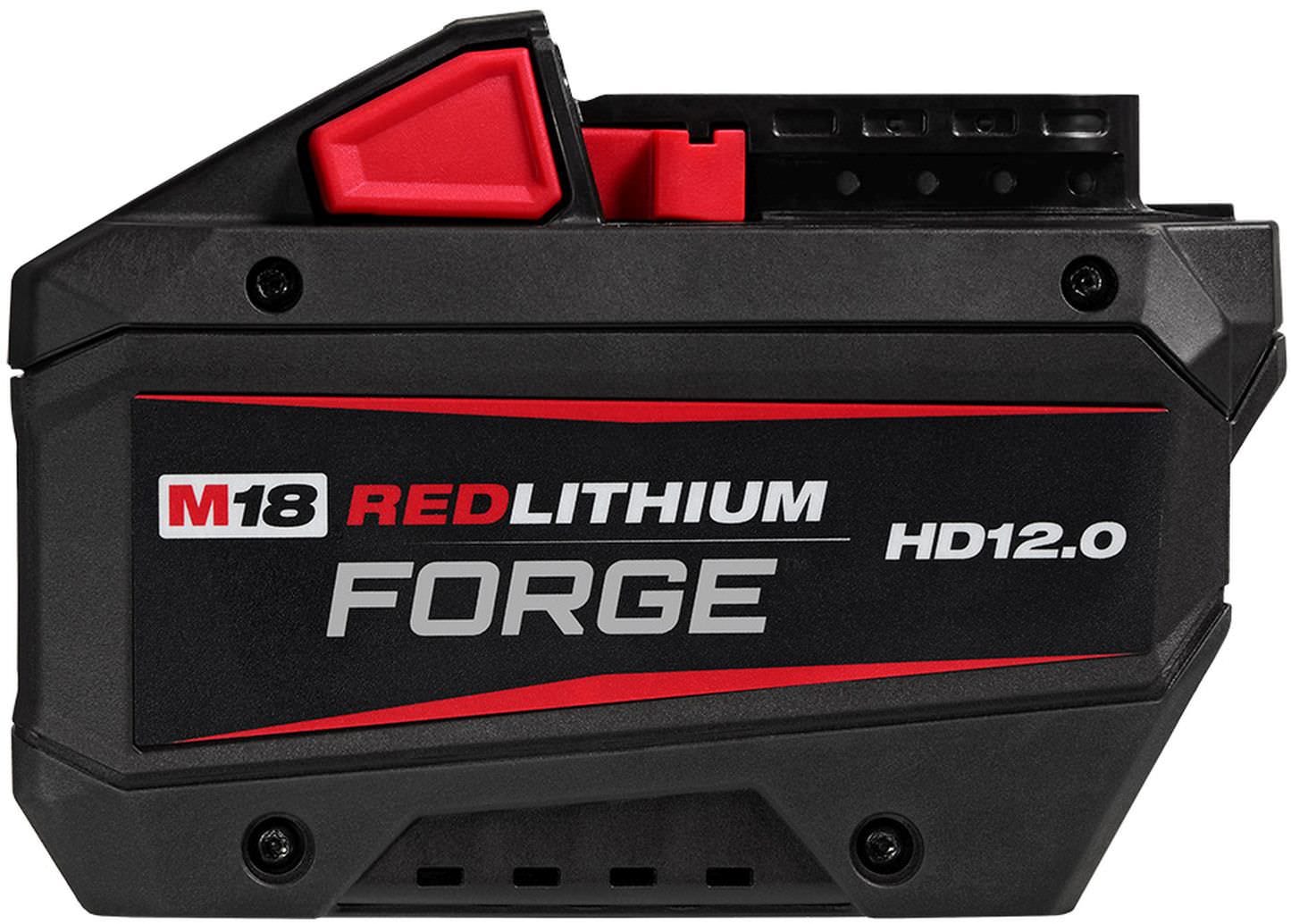 Milwaukee M18 REDLITHIUM FORGE HD12.0 Battery Pack with M18 REDLITHIUM FORGE XC8.0 Battery Pack