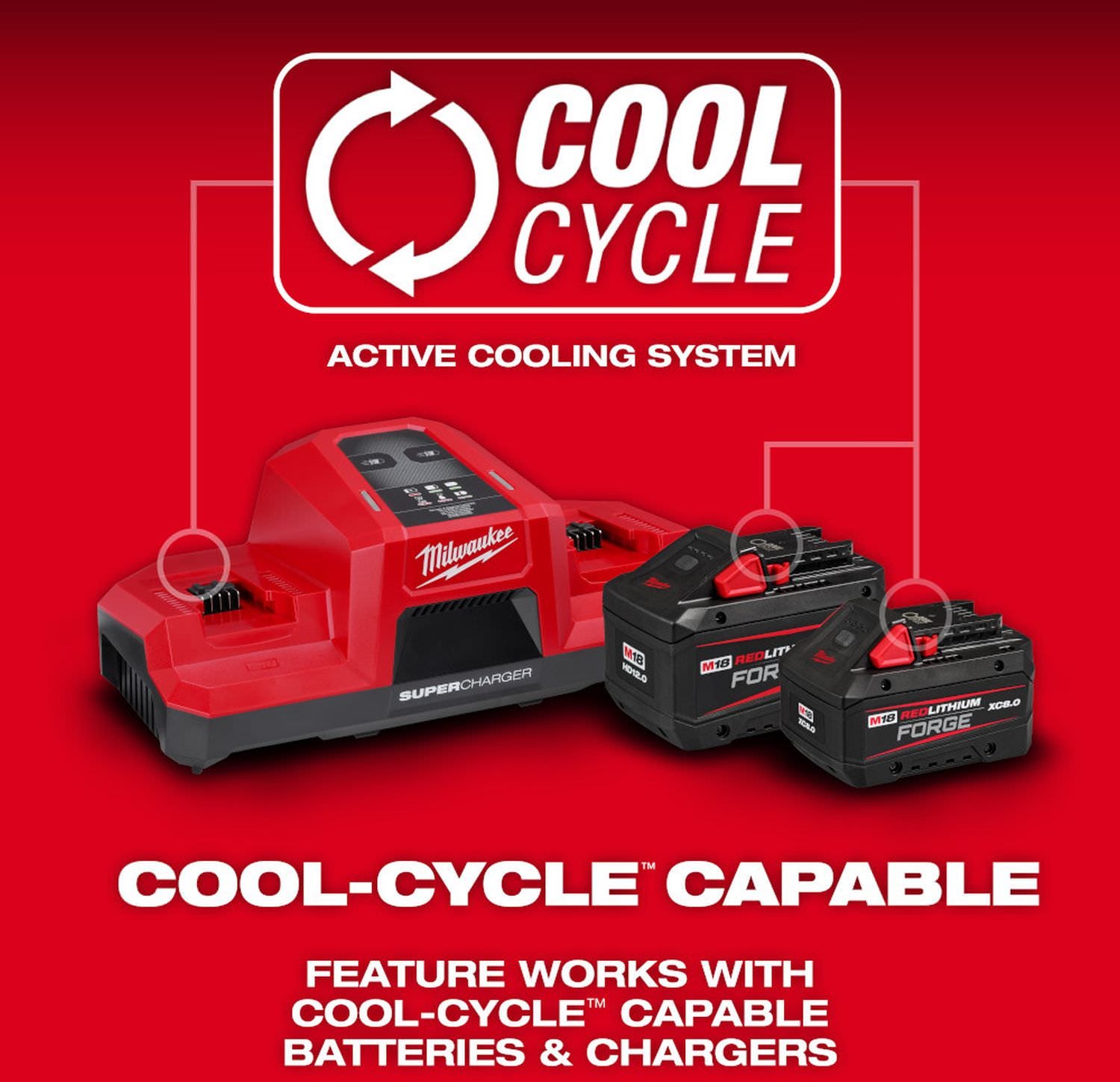 Milwaukee 48-11-1813 M18 REDLITHIUM FORGE HD12.0 Battery Pack