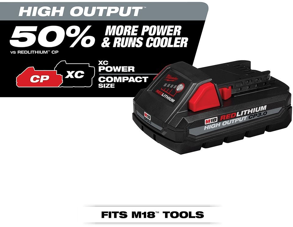 Milwaukee 48-11-1835 M18 REDLITHIUM HIGH OUTPUT CP 3.0Ah Battery (PROMO)