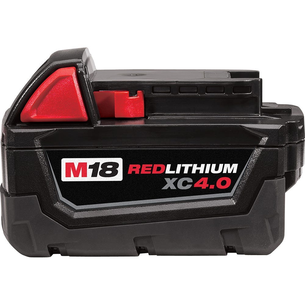 Milwaukee M18 1/4-Sheet Orbital Sander with M18 4.0Ah Extended Battery Pack