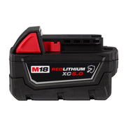 Milwaukee 48-11-1850R M18 REDLITHIUM XC5.0 Oil & Solvent Resistant Battery
