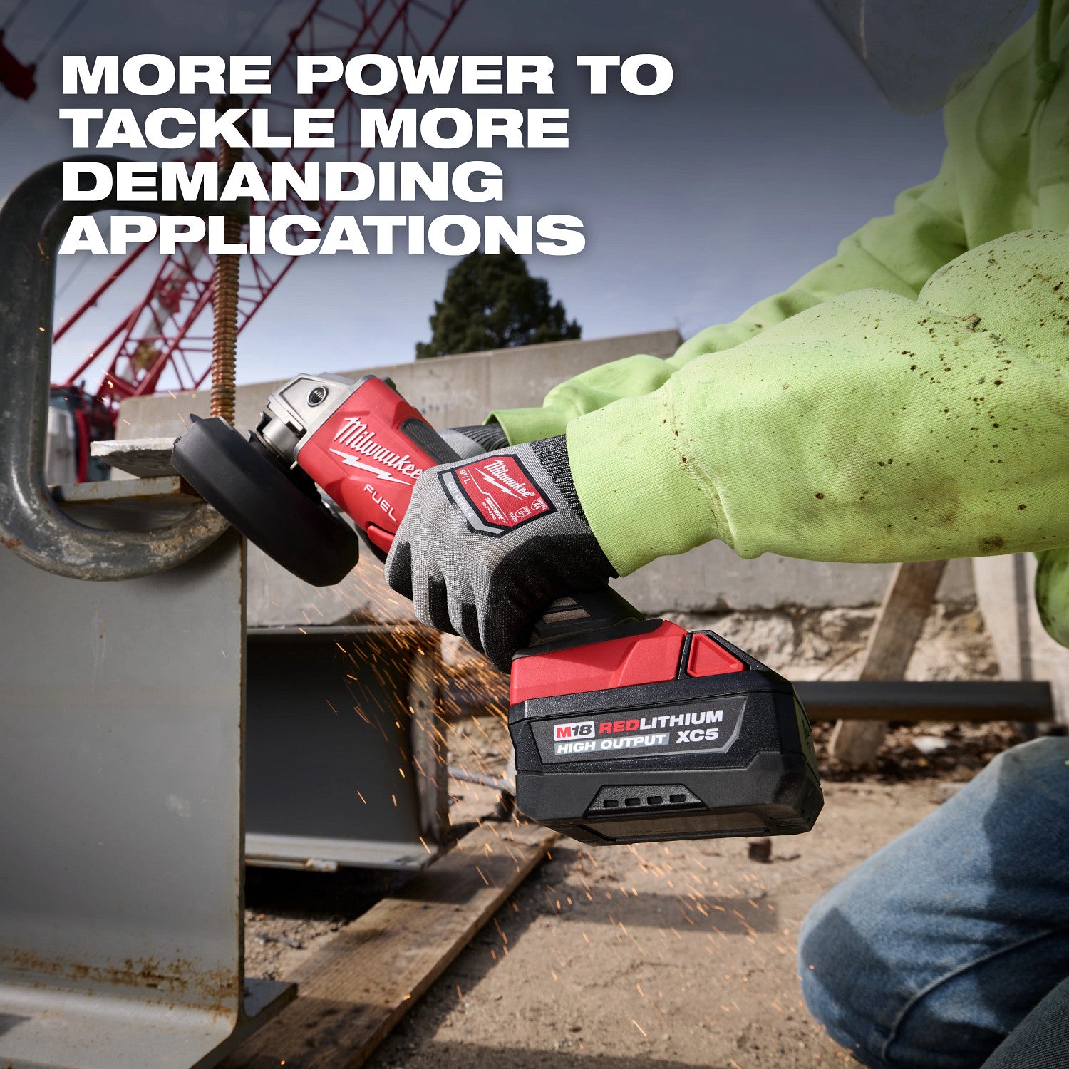 Milwaukee M18 REDLITHIUM HIGH OUTPUT XC5 5.0Ah Battery Pack (48-11-1855)