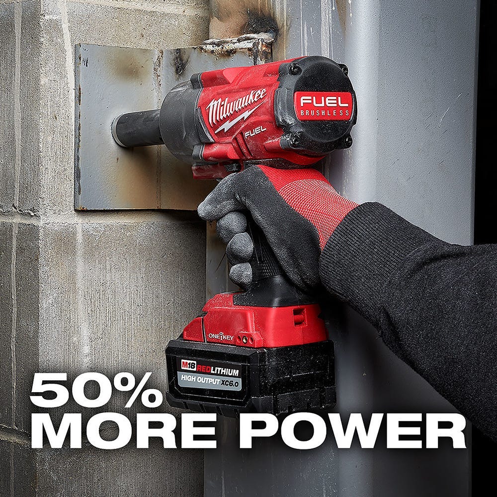 Milwaukee M18 Compact Tire Inflator with M18 REDLITHIUM HIGH OUTPUT XC 6.0Ah Battery 2-Pack