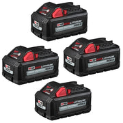 Milwaukee M18 REDLITHIUM HIGH OUTPUT XC 6.0Ah Batteries, 4-Pack