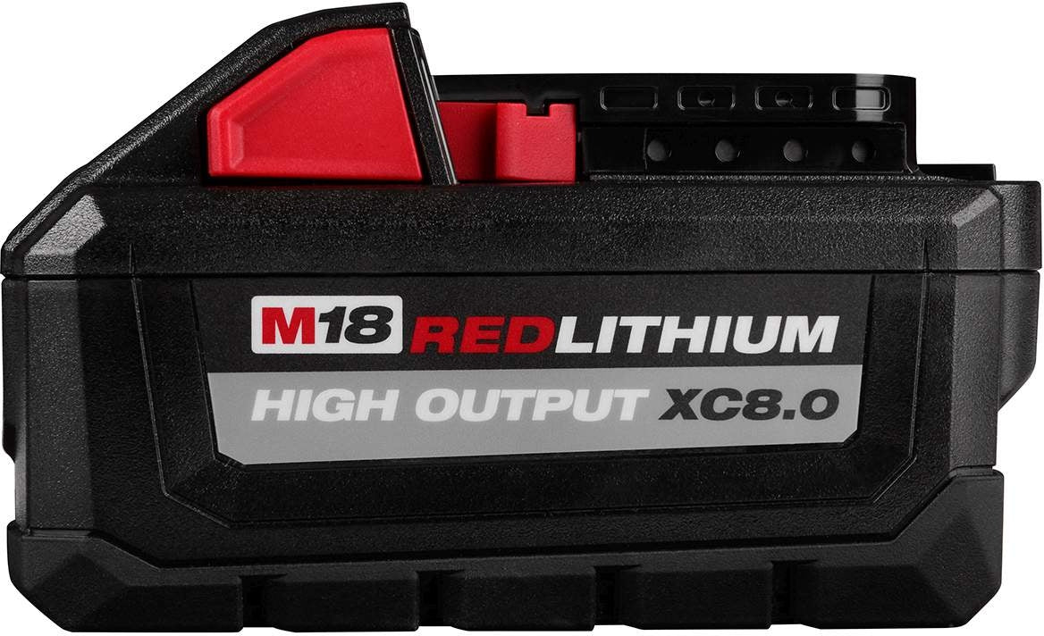 Milwaukee 48-59-1880 M18 REDLITHIUM HIGH OUTPUT XC 8.0Ah Starter Kit (PROMO)