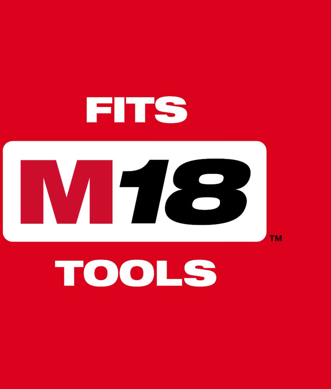 Milwaukee M18 REDLITHIUM FORGE HD12.0 Battery Pack with M18 REDLITHIUM FORGE XC8.0 Battery Pack
