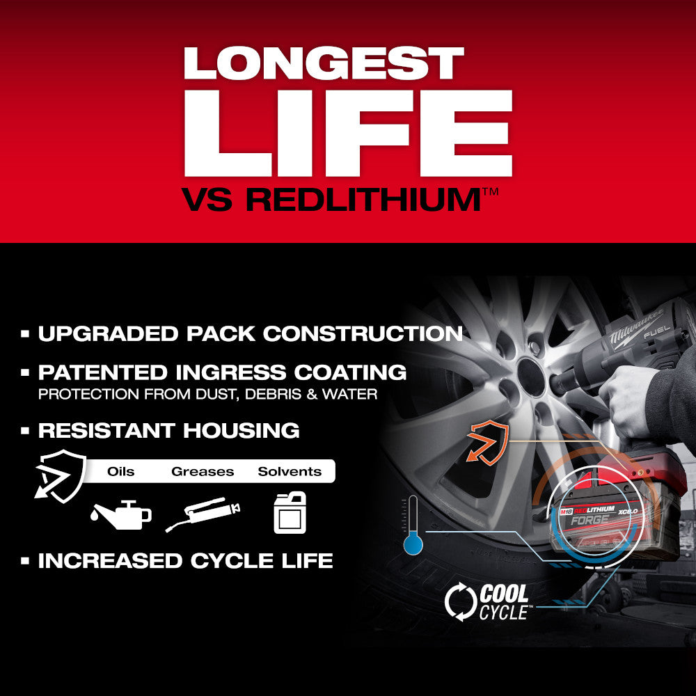 Milwaukee 48-11-1881 M18 REDLITHIUM FORGE XC8.0 Battery Pack (PROMO)