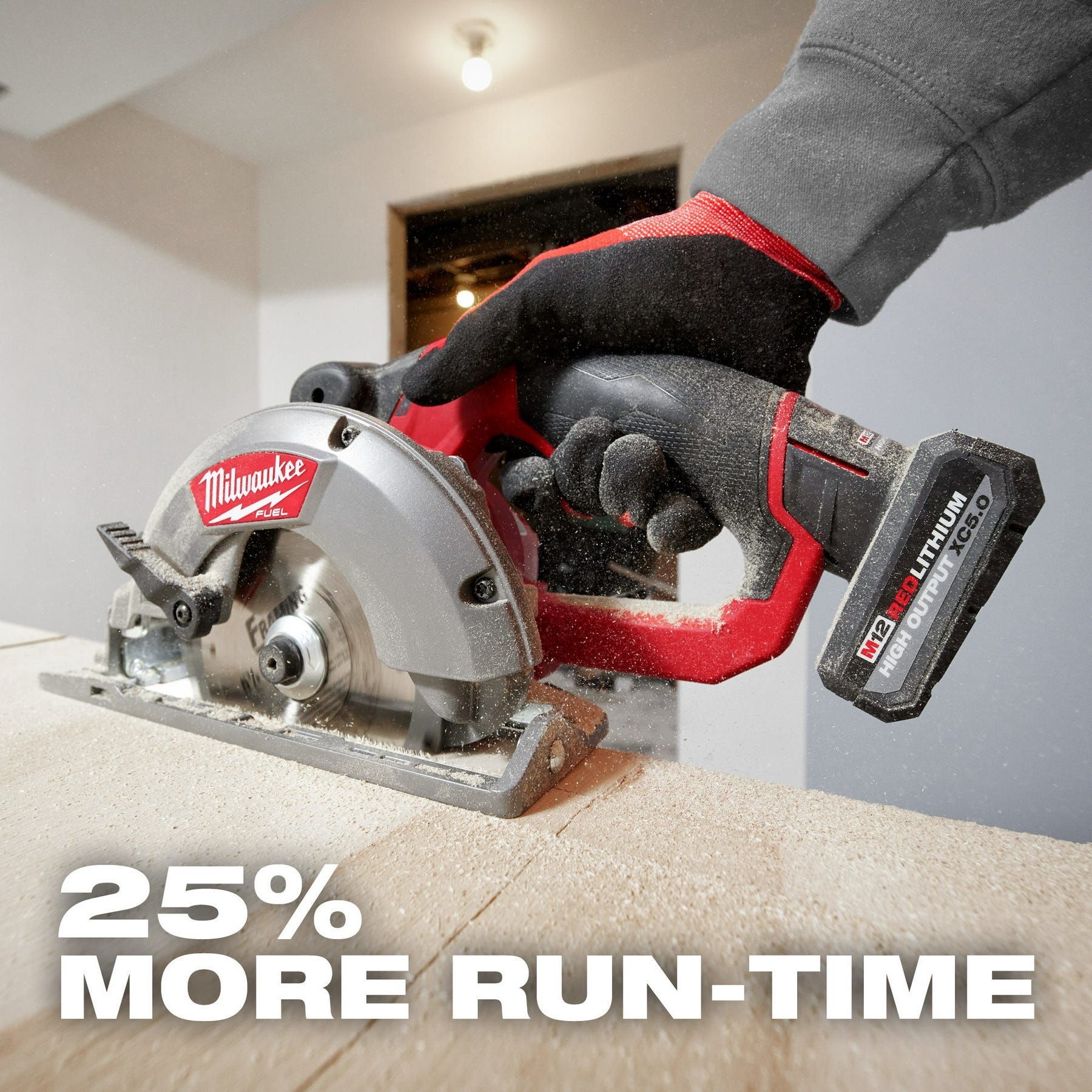 Milwaukee M12 FUEL 1/2" X 18" Bandfile Belt Sander with XC 5.0Ah Battery Pack