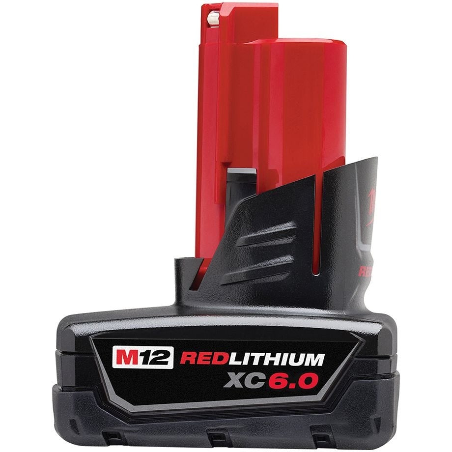 Milwaukee M12 REDLITHIUM XC 6.0Ah Extended Capacity Battery Pack Kit