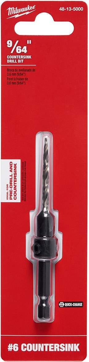 Milwaukee 48-13-5000 #6 Countersink with 9/64" Drill Bit