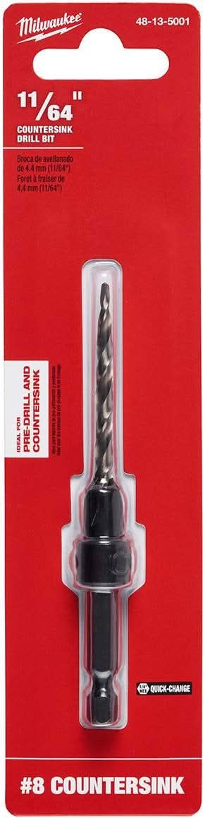 Milwaukee 48-13-5001 #8 Countersink with 11/64" Drill Bit