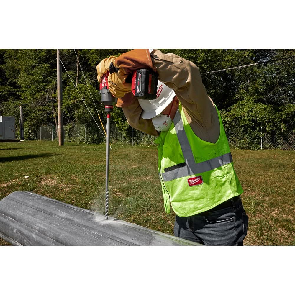Milwaukee 48-13-7805 11/16-Inch x 22-Inch Shockwave Impact Duty Lineman's Fiberglass Drill Bit