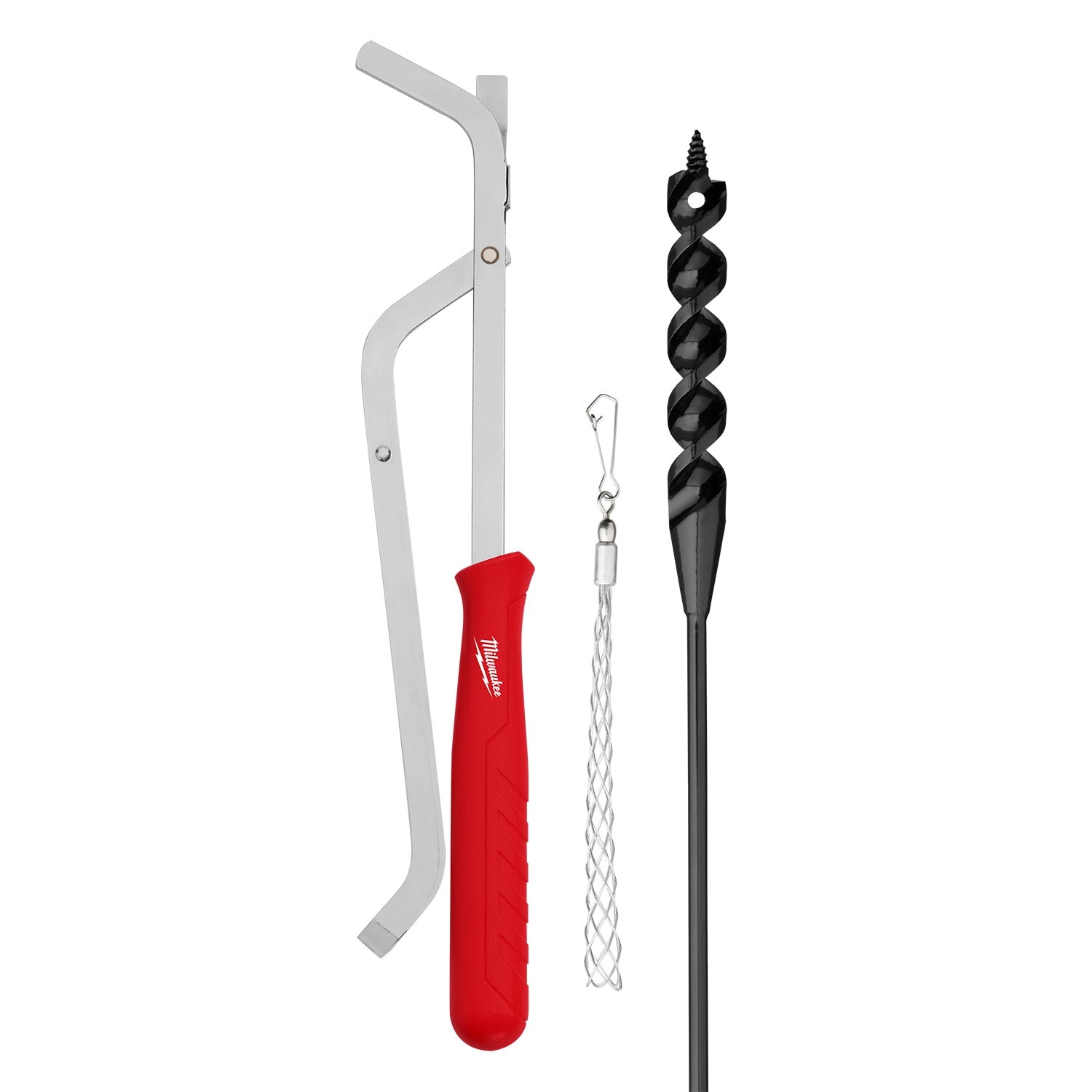 Milwaukee 48-13-8403 MILWAUKEE 9/16" x 54" Flexible Cable Auger Bit 3PC Set