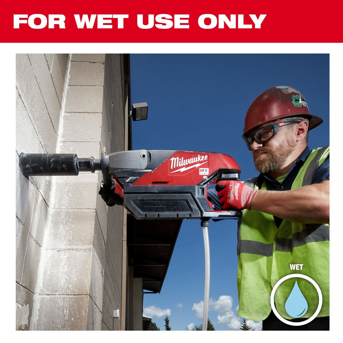 Milwaukee 48-17-5100 10" Diamond Ultra Wet Core Bit