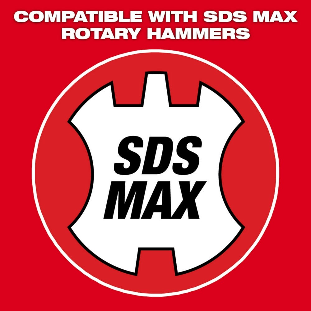 Milwaukee 48-20-3974 SDS MAX 4CT MX4 1-1/4" X 31" X 36"