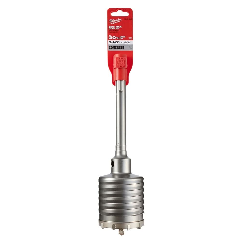 Milwaukee 48-20-5420 3-1/8" X 11-3/8" One Piece SDS-MAX Core Bit