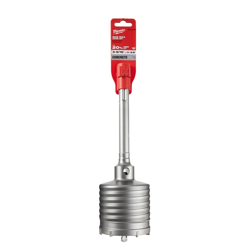 Milwaukee 48-20-5428 3-9/16" X 11-3/8" One Piece SDS-MAX Core Bit