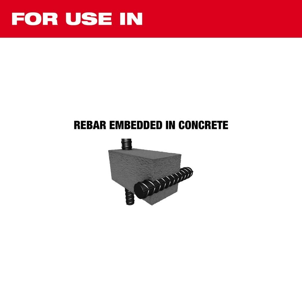 Milwaukee 48-20-6774 Straight Shank 1/2" X 12" Rebar Cutter