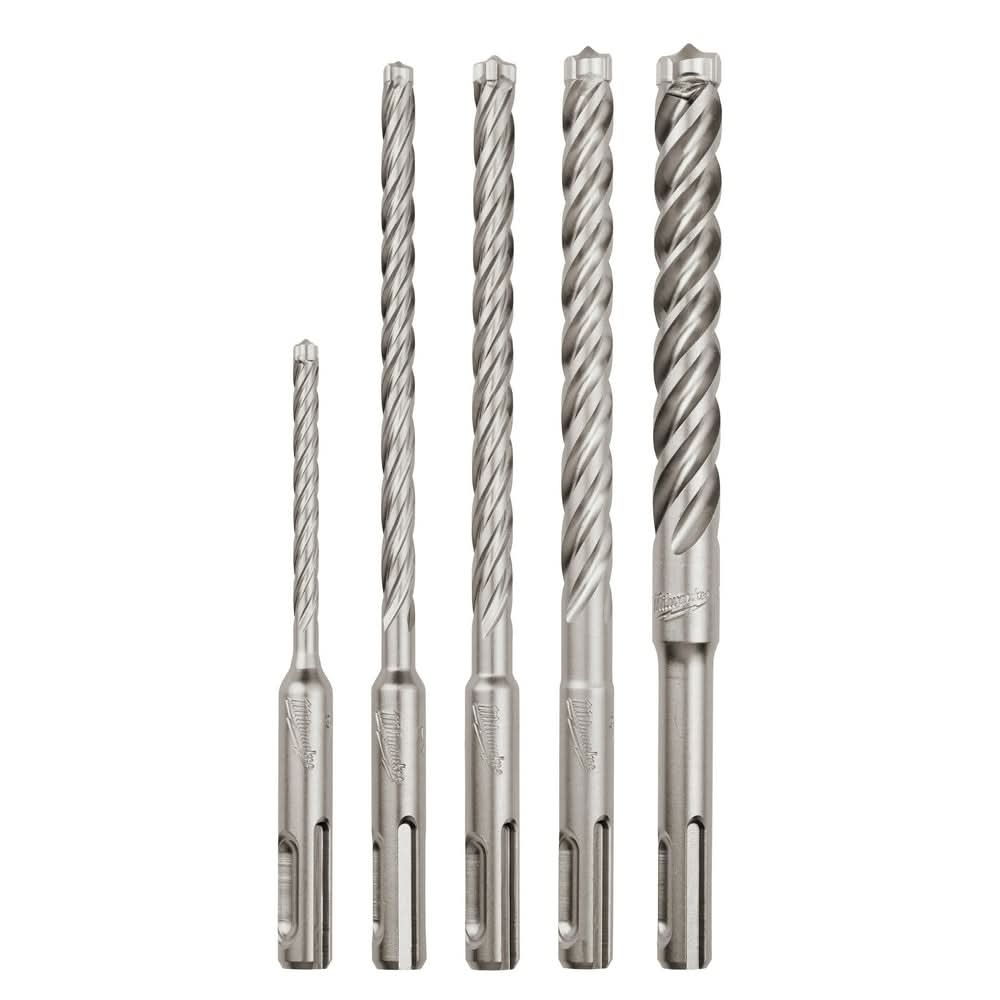 Milwaukee 48-20-7498 SDS-PLUS 4-Cutter MX4 5-Piece Kit
