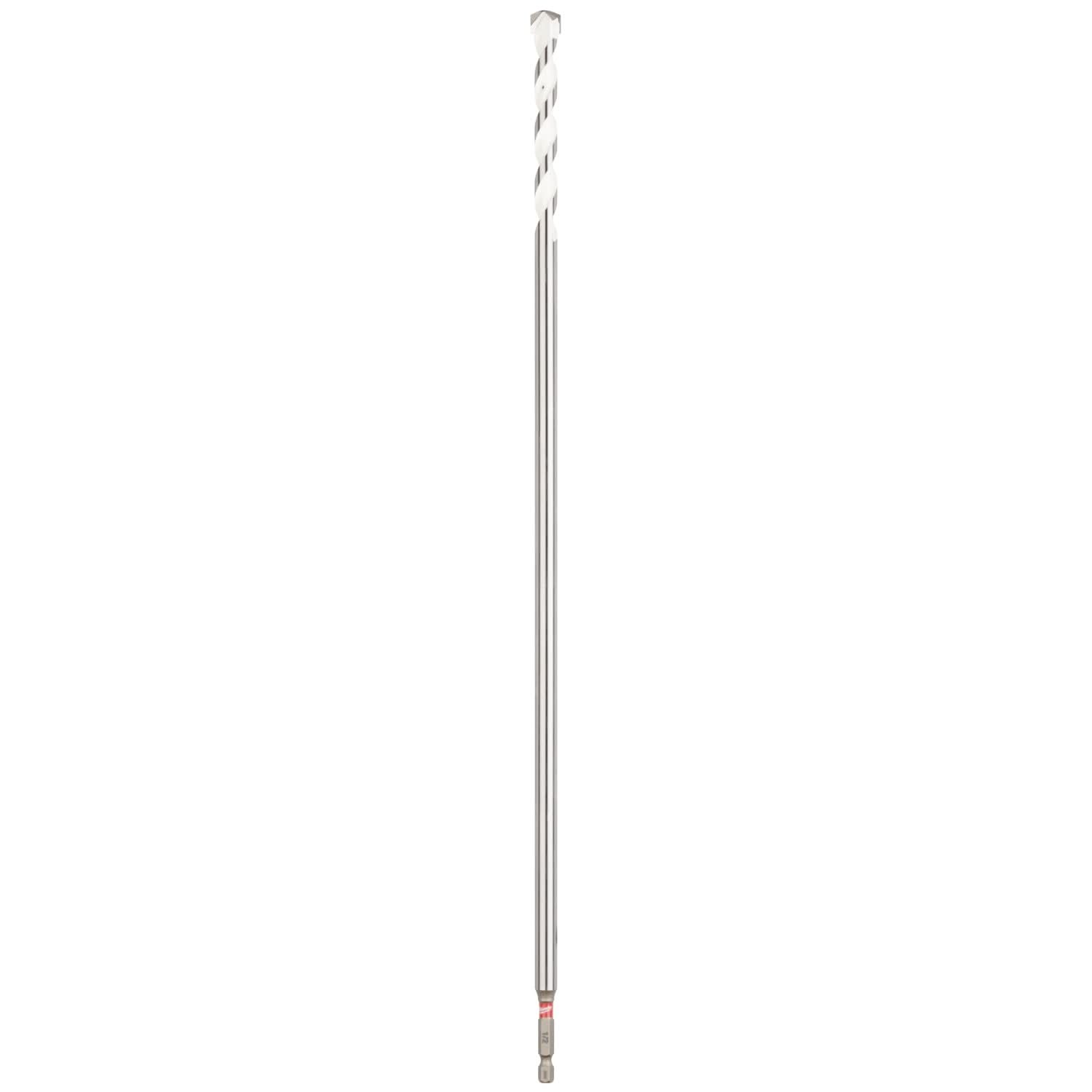 Milwaukee 48-20-8866 1/2" x 16" x 18" SHOCKWAVE Impact Duty Carbide Bellhanger Multi-Material Bit